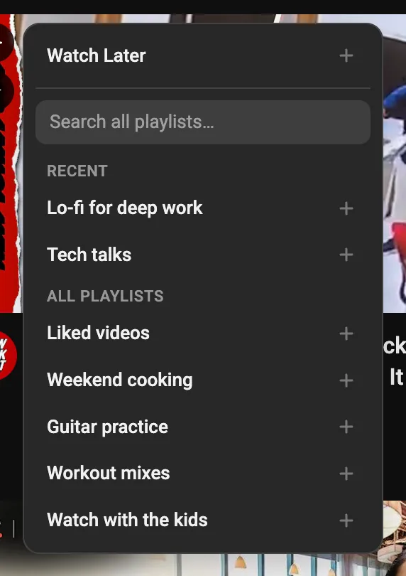 Playlist Wrangler — Quick Add